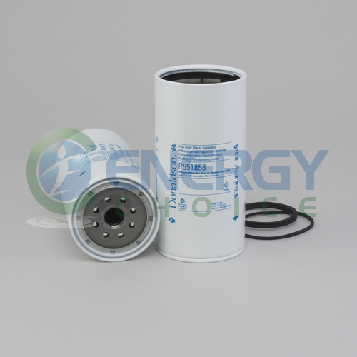 Fuel Filter, Water Separator Spin-On Twist and Drain, Caterpillar, 133 ...